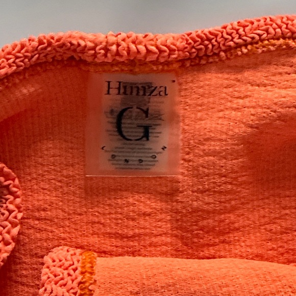 HUNZA Orange Knit Bikini Set - Picture 4 of 5